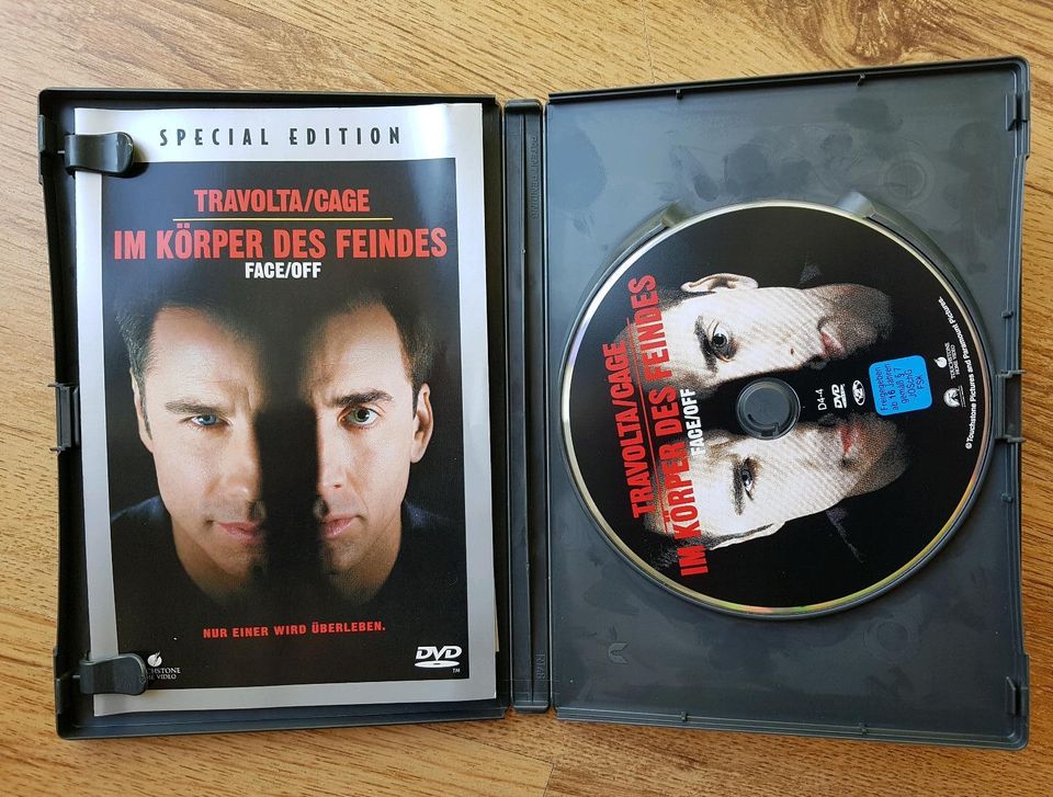 DVD Im Körper des Feindes  John Travolta  Cage FSK 16 in Lindhorst