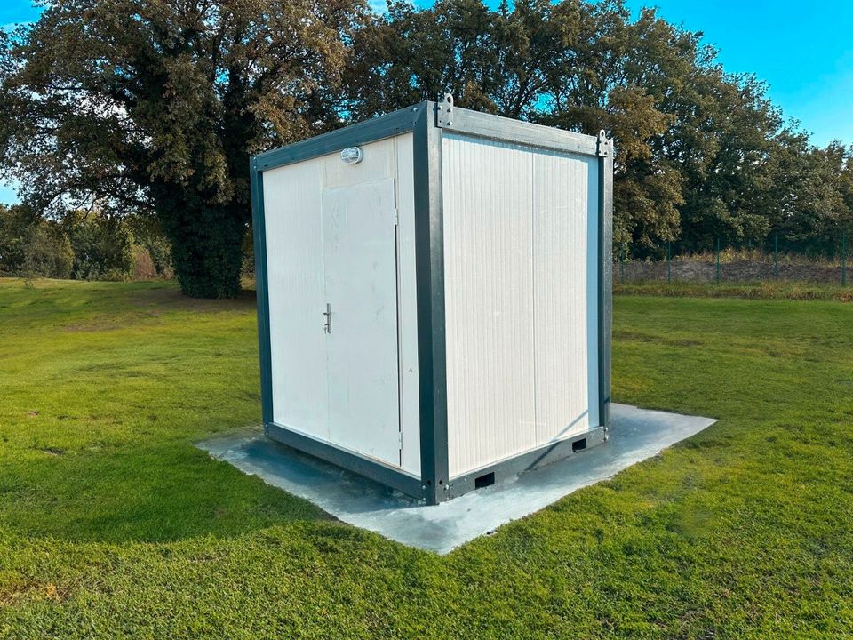 Sanitärcontainer | WC Container | Toilettencontainer | Mobile Sanitäranlage | 2,10m x 2,40m in Castrop-Rauxel