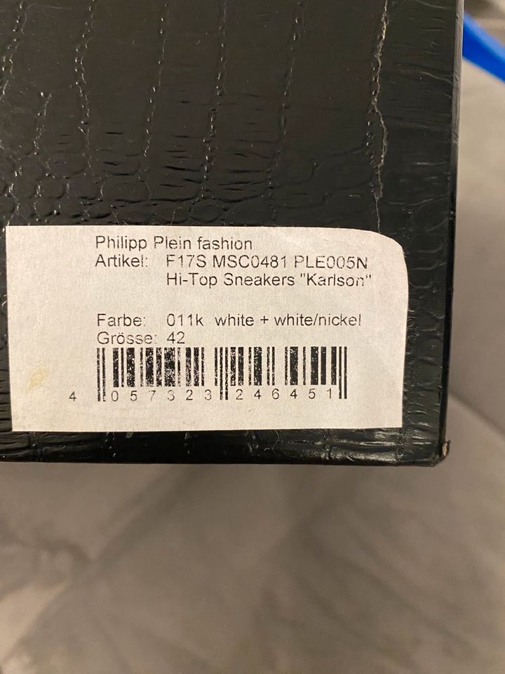 Philipp Plein High-Top Sneakers original Größe 42 in Hamburg