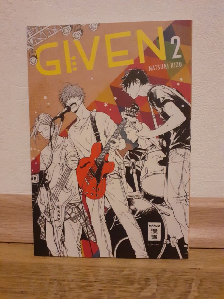 Given Manga Band 1-4 in Biebergemünd