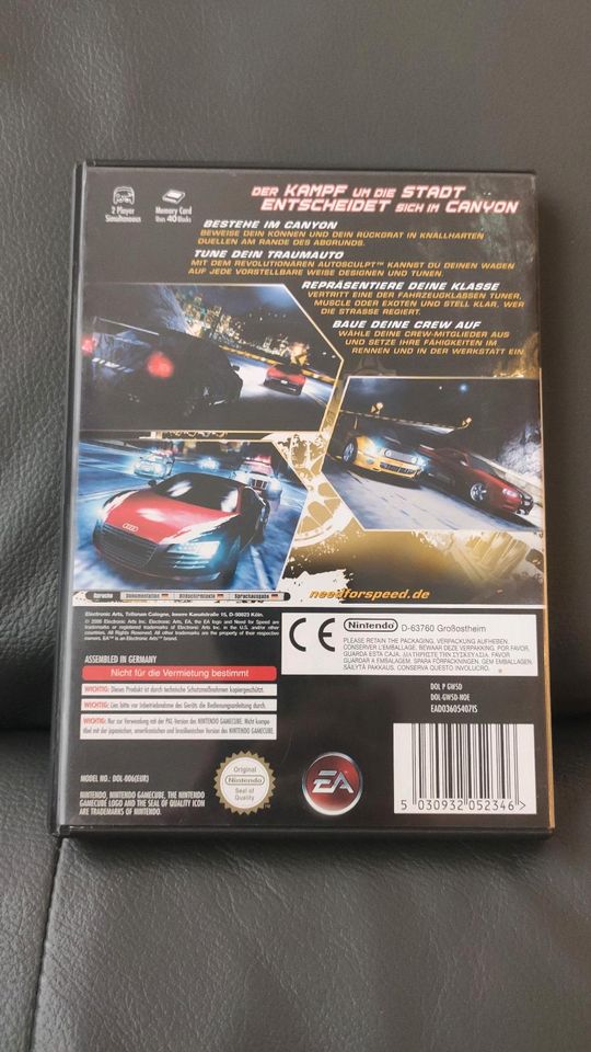 Need for Speed Carbon GC Nintendo GameCube Wiii in Tengen