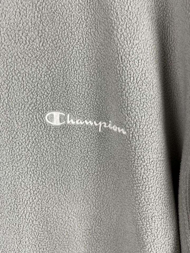 Vintage Champion Fleece Half-Zip Sweater - Retro Pulli - Gr. M in Neuenhaus