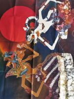 Sehr schöne alte Batik indonesische Mythologie Bayern - Brennberg Vorschau
