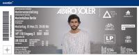 2x (oder 1x) Alvaro Soler Konzertkarten - Schopfheim - 12 Juli 24 Mitte - Tiergarten Vorschau