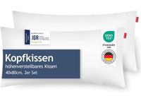 Blumtal 2 Nackenkissen 40x80 2 er Set Kissen mit anpassbarer Füll Mecklenburg-Vorpommern - Neubrandenburg Vorschau