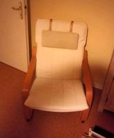 Gemütlicher Stuhl mit weißem Stoff Nordrhein-Westfalen - Schwerte Vorschau