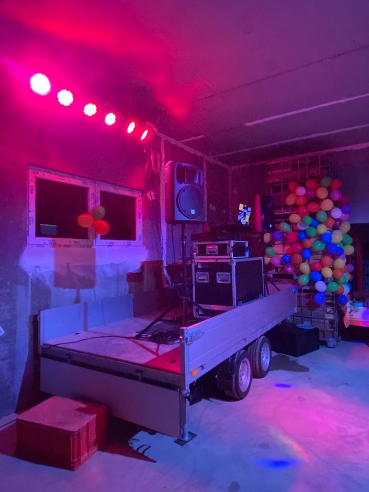 Vermietung Licht und Tontechnik,Partylicht,Dj Equip., Showtechnik in Biebergemünd