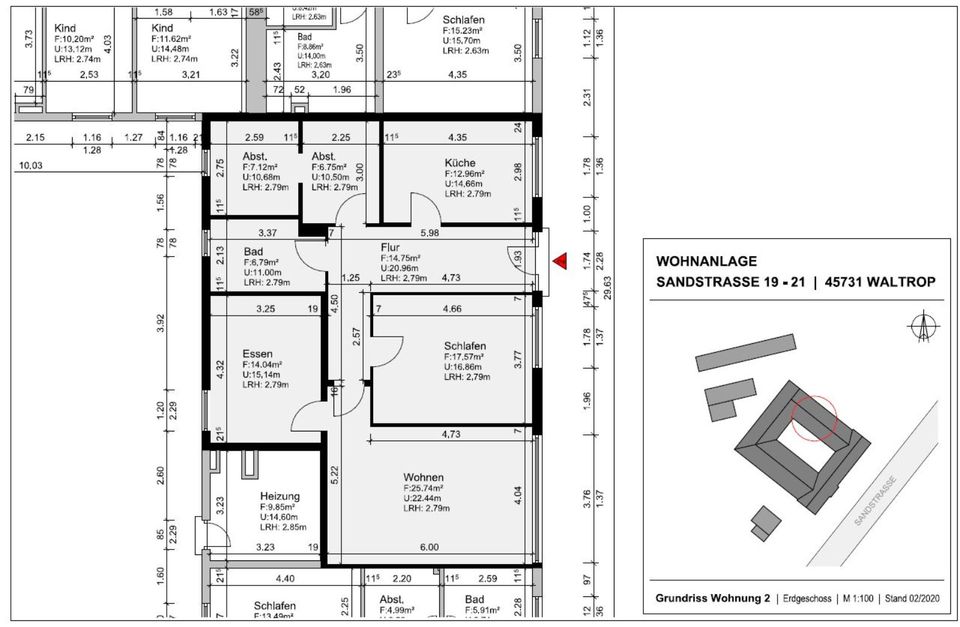 4-ZI-Whg-Sandstraße 21 - Handwerker-/HausmeisterWhg-Eigenleistung in Waltrop