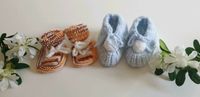 Schuhe Baby Newborn handmade 50 / 62 Thüringen - Unterwellenborn Vorschau