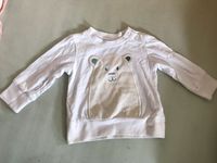 Eisbär süß Baby langarm Shirt Bär weiss 74 80 Bayern - Burgheim Vorschau