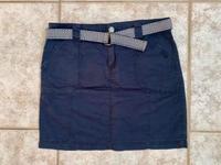 Damen Mini Stretch Rock Marine Blau mit Gürtel Takko Gr.36 w.neu Hessen - Gründau Vorschau