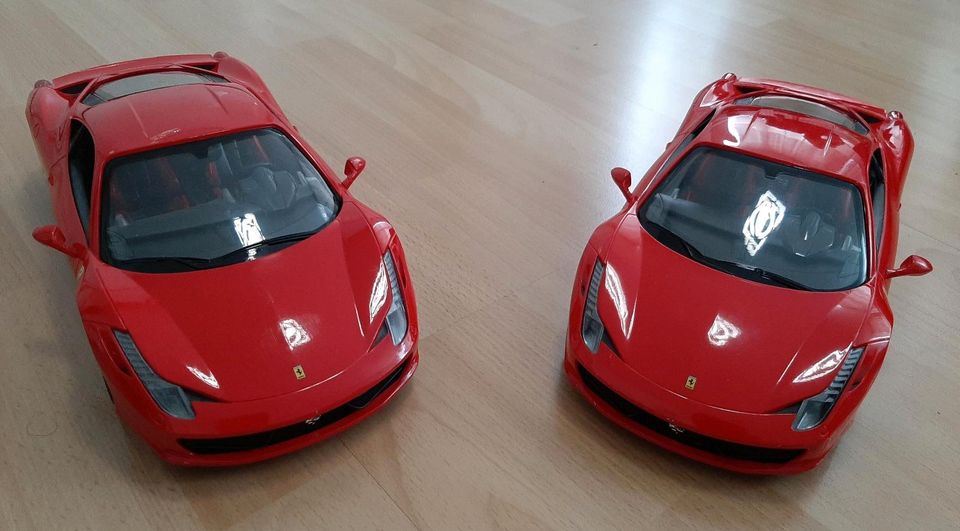 Jamara RC-Auto Deluxe Cars, Ferrari 458 Italia, 1:14, rot, 2,4GHz in Krefeld