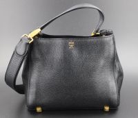 MCM Tasche Handtasche 2 Way Damen Schultertasche schwarz gold Duisburg - Duisburg-Mitte Vorschau