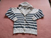 Damen Strech Sweatshirtjacke  - Weiß  / Blau  - Gr. M Brandenburg - Angermünde Vorschau