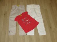 Steiff T-Shirt Hose Set Gr. 116 rot weiß beige - wie neu Bielefeld - Brake Vorschau