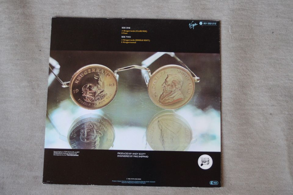 Krugerrands Andy Scott Schallplatte LP Vinyl in Sindelfingen