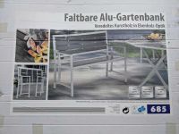 Faltbare Alu-Garten-Bank Sachsen-Anhalt - Burg Vorschau