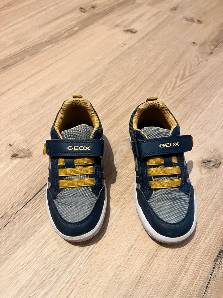 TOP Geox Sneaker Schuh Größe 25 blau gelb grau in Andechs