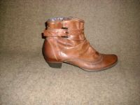 VENTURINI® Damen Boots Schuhe Stiefel Echtleder Braun Gr.38 Nordrhein-Westfalen - Gelsenkirchen Vorschau