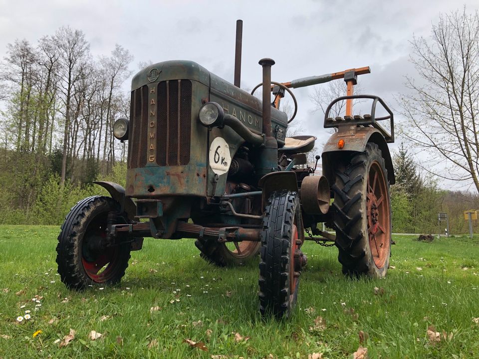 Hanomag R19 Dreipunkt, Riemenscheibe, Kriechgang Oldtimer Traktor in Osterode am Harz