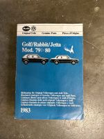 VW Bildkatalog Golf Rabbit Jetta  Mod. 79 80 Baden-Württemberg - Lauchheim Vorschau