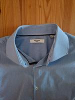 Jack & Jones Herrenhemd Premium, weiß/blau kariert Hessen - Maintal Vorschau