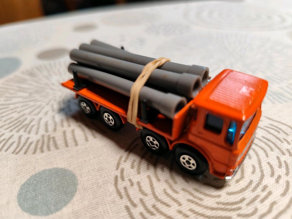 Matchbox Superfast N° 10a Pipe Truck (orange) in Niesky