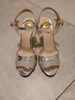 Buffalo Pumps / Sandalen Silber glitzer Niedersachsen - Ahlerstedt Vorschau