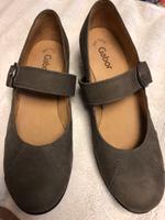 Gabor Damen Schuhe / Rauleder grau /  Schnäppchen Brandenburg - Stahnsdorf Vorschau