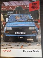 Toyota Starlet Prospekt Broschüre Flyer Niedersachsen - Katlenburg-Lindau Vorschau