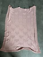 Babydecke Strickdecke rosa Herzen Nordrhein-Westfalen - Herten Vorschau