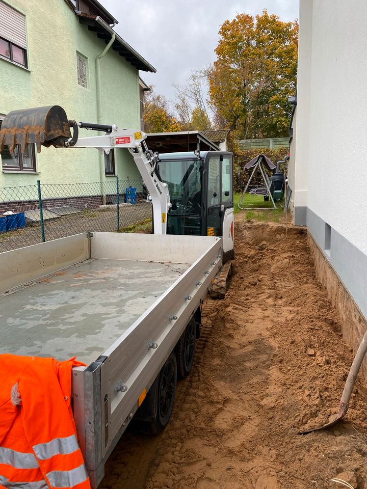 Bagger Bobcat (E19) mieten  schnell und seriös in Darmstadt