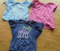 Set - 3x T-Shirt, Bluse S'Oliver + H&M Gr. 140 Baden-Württemberg - Hüttlingen Vorschau