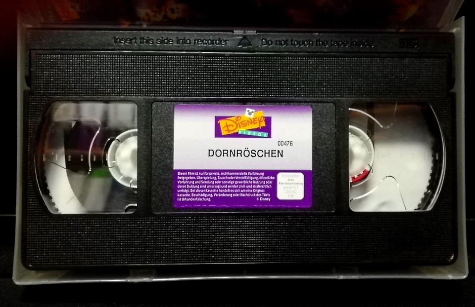 " Dornröschen " Walt Disney Meisterwerke ,VHS Video Kassette in Dorsten