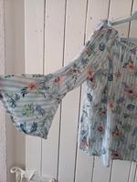 Bluse blau bunt Gina 38 Brandenburg - Templin Vorschau