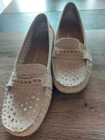 Rieker Lederschuhe beige Gr. 40 Bayern - Hof (Saale) Vorschau