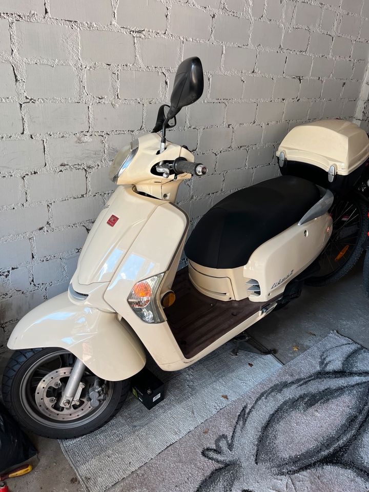 Kymco Like 50 Retro Roller beige in Rüsselsheim