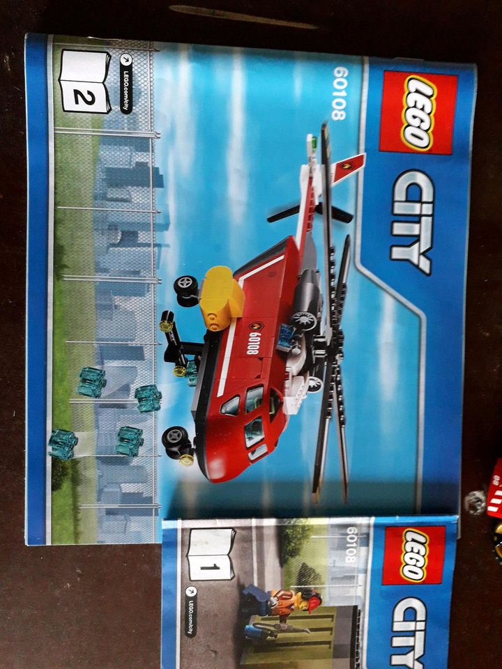 Lego City 60108 Feuerwehrhubschrauber in Windhagen