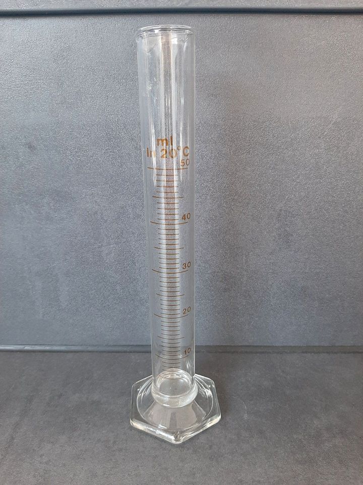 Messzylinder aus Glas mit Markierung 50ml in Wyhl