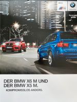 Prospekt BMW X6 M, X5 M von 1/2013 Nordrhein-Westfalen - Mettmann Vorschau