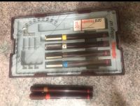 6 Rotring Tusche Stifte, Set, Rapidograph, Zeichnen, Planen Rheinland-Pfalz - Becherbach Vorschau