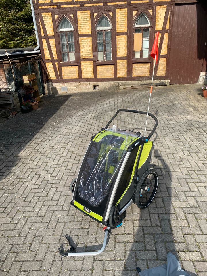 Thule Chariot Cab 2 Fahrrad Anhänger und Buggy zusammenklappbar in Mühlhausen