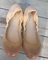Miu Miu damen Ballerinas gr.39 beige Lackleder West - Höchst Vorschau