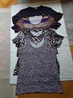 T-Shirt-Kombination in Aubergine-Farbe, Größe 44 Saarland - Oberthal Vorschau
