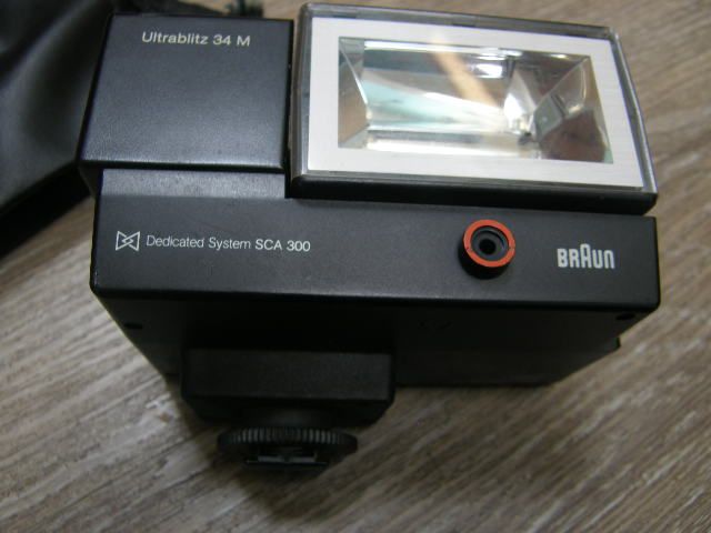Kamera Biltz Braun Ultrablitz 34M, Flash Dedicated System SCA 300 in Kerpen