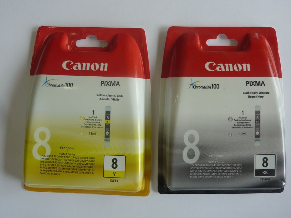 CANON Tintenpatronen PIXMA ChromaLife 100 8BK und 8Y in Bayern -  Marktoberdorf | eBay Kleinanzeigen ist jetzt Kleinanzeigen