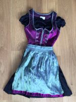 Spieth & Wensky Dirndl inkl. Bluseschwarz lila Gr. 34 München - Thalk.Obersendl.-Forsten-Fürstenr.-Solln Vorschau