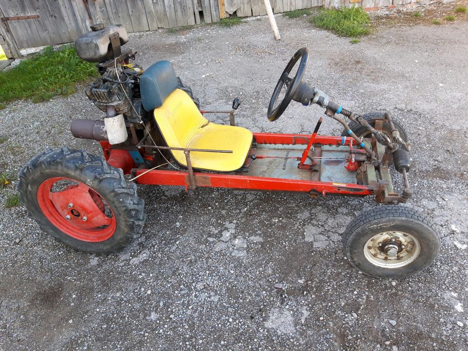 Gokart mit Motor, eigenbau Spaßmobil in Bayern - Waltenhofen