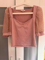 Rosa Top mit Puffärmeln Niedersachsen - Goslar Vorschau