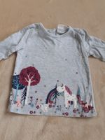 grauer Pulli mit Einhorn Gr. 74 Sachsen - Pirna Vorschau